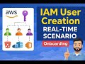 AWS IAM User Creation | Console Access Only | Real-Time DevOps Onboarding Scenario