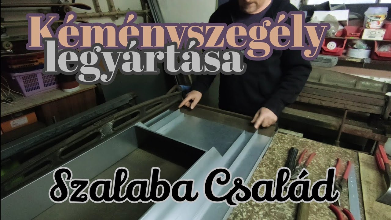 Így készül... a kéményszegély a bádogosműhelyben