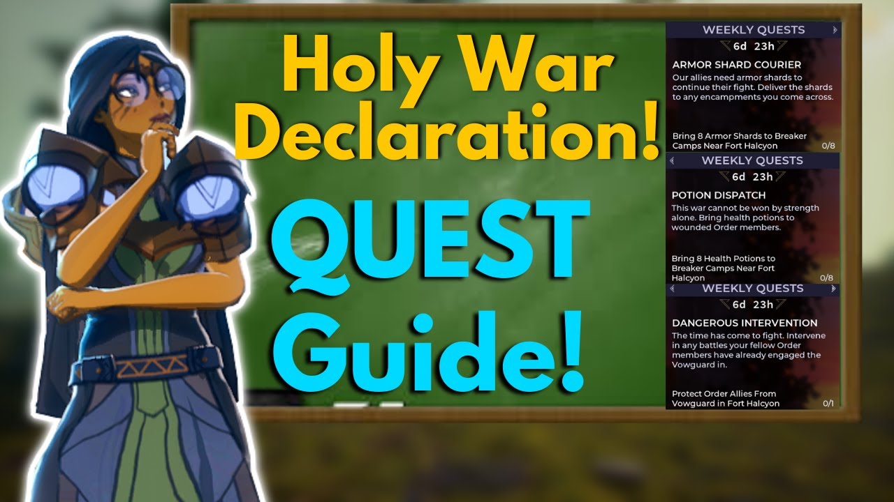 Holy War Declaration | Spellbreak Quest Guide!