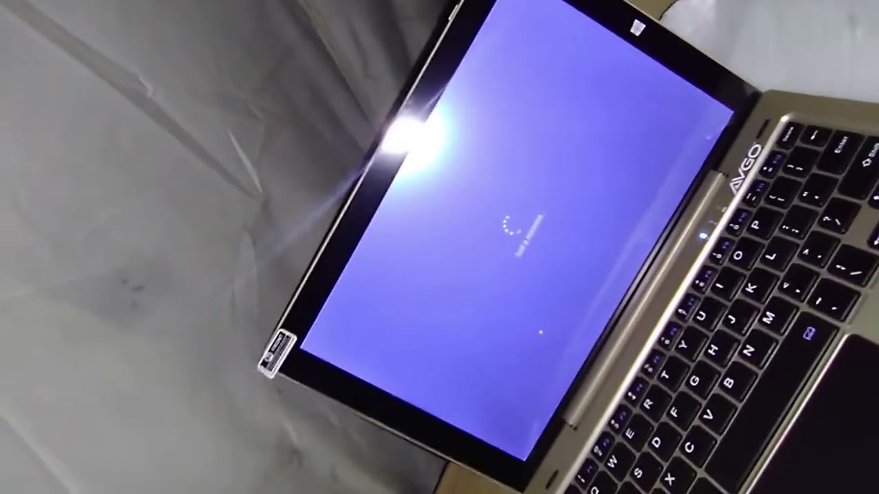 Historical Preservation of the AVGO Two in One Tablet Laptop with Detachable Keyboard Unboxing