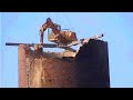 Total idiots in Excavator ! 15 Extreme Dangerous Truck Skills - Heavy Equipment Operation Fails #52