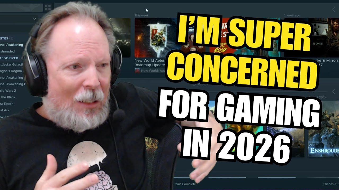 I M SUPER Concerned For Gaming In 2026 YouTube 
