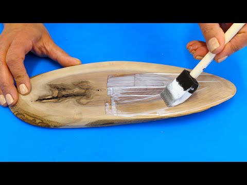 Video: Mám dřevo před nalitím pryskyřice utěsnit?