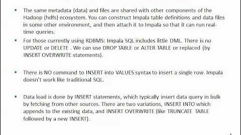 Impala hadoop Real time query