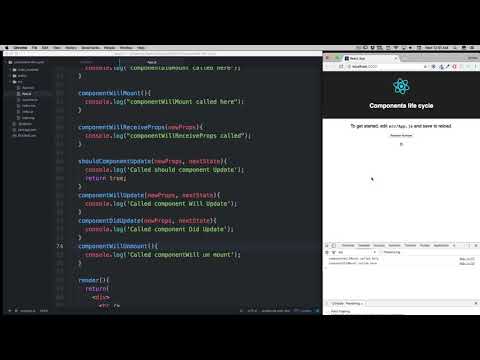 Components life cycle part 2 Reactjs with ES6 #16