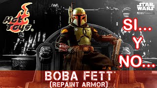 Hot Toys Boba Fett 🔥 The Mandalorian Repaint Version 📦 Unboxing y Review en Español 🚀