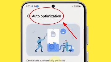 Samsung | Auto optimization Setting in A54 / A34