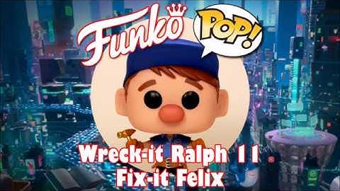 Wreck-it Ralph Fix-it Felix Funko Pop unboxing (Wreck-it Ralph 11)