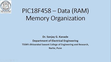 Lecture - Data memory organization and analogy of RAM banks with flat addressing