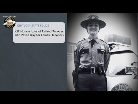 Kentucky State Police mourns loss of first female trooper