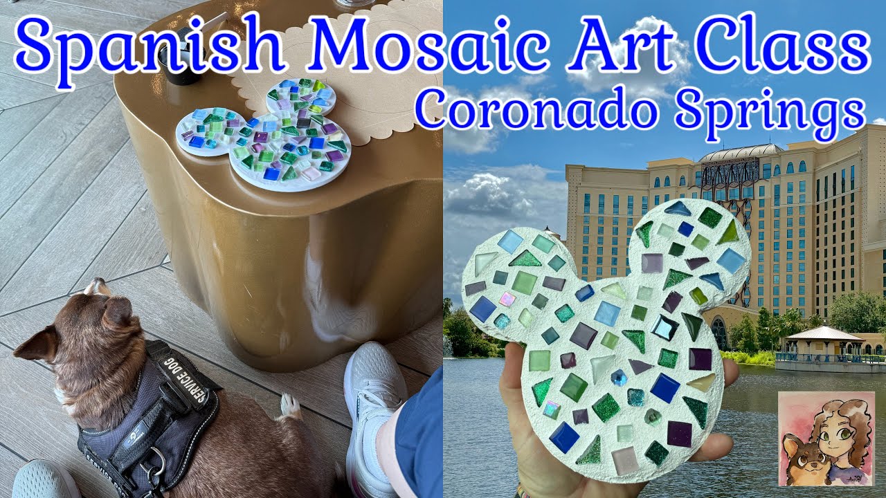 Make Your Own Mickey Mosaic! Spanish Art Class Is An Enchanting Extra At Disney's Coronado Springs
