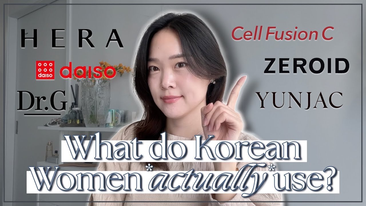 Skincare Products that are *ACTUALLY* popular in Korea!!! (Shocking!!) 😳😳😳