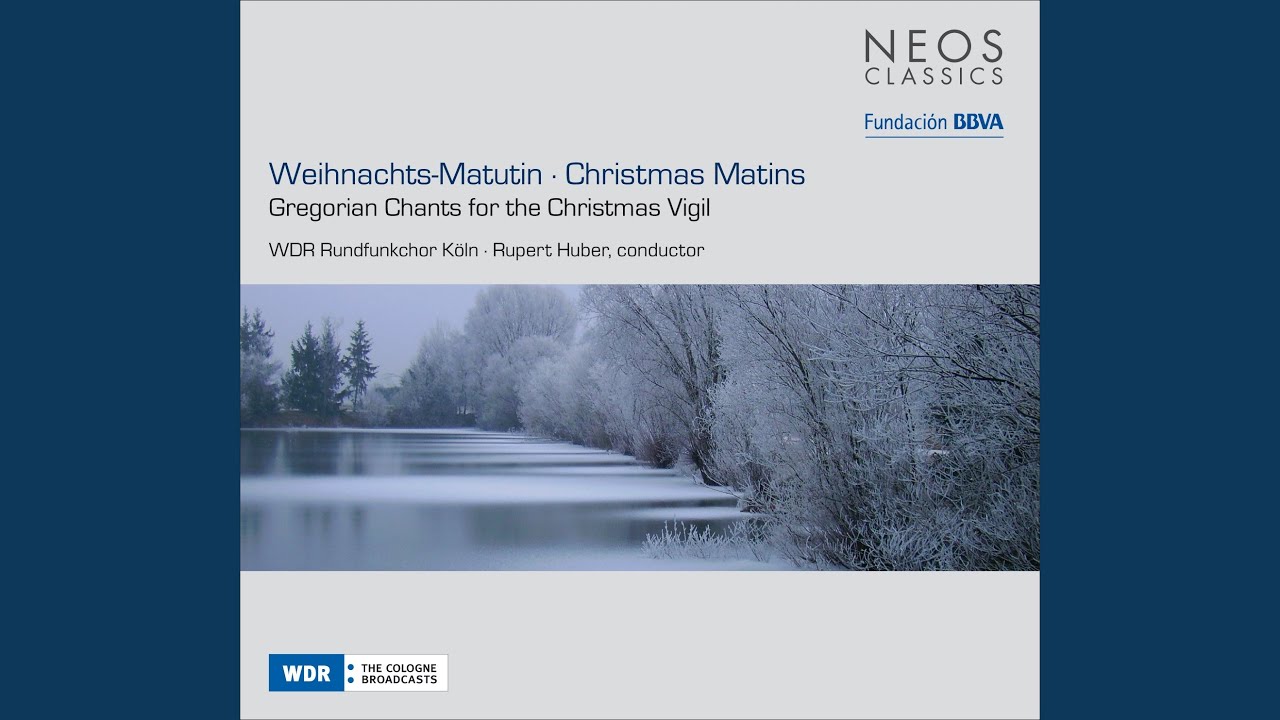 Gregorian Chants for the Christmas Vigil: Lesung: Jube, domine, leccionis nove melos cum laude Gregorian Chants for the Christmas Vigil: Lesung: Jube, domine, leccionis nove melos cum laude
