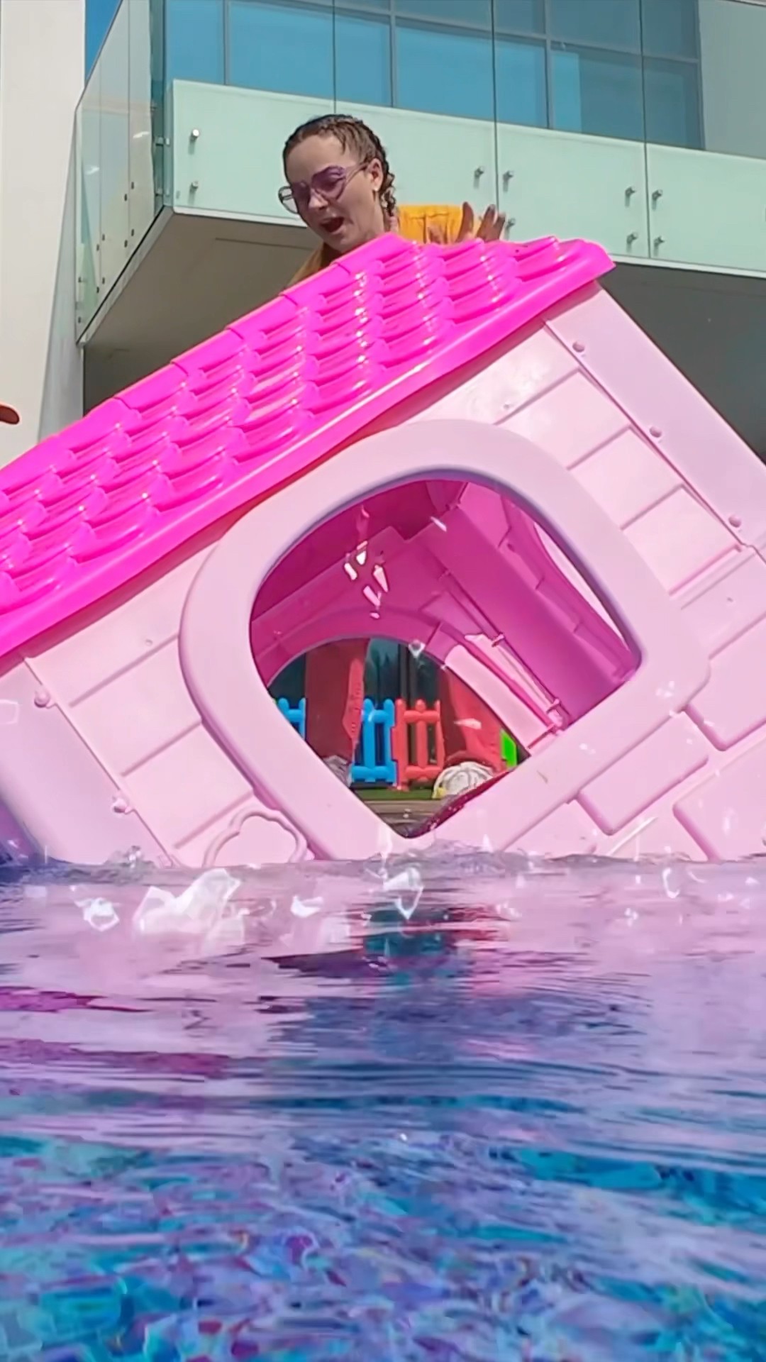 Sink or Float with Oliver and Mom