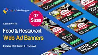 Food & Restaurant Banners Ad Template | Codecanyon Scripts and Snippets