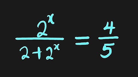 Exponential Equation | Grade 8