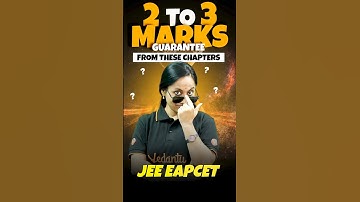 Get 2 or 3 Marks in EAPCET 2025