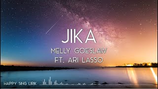 Video thumbnail of "Melly Goeslaw ft. Ari Lasso - Jika (Lirik)"