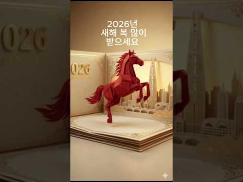 2026년, 당신의 도전은 반드시 보상받을 거예요! #2026새해인사 #소상공인응원 #AI강사 #AI마케팅