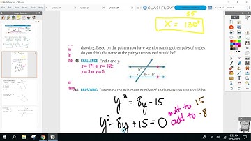 Honors Geometry BC Oct 14th - Unit 3 Day 2 - Proofs GIVEN parallel Lines