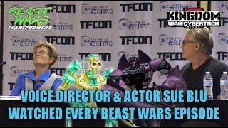 G1 Arcee and Beast Wars Voice Director Sue Blu has seen Every Episode of Beast Wars!