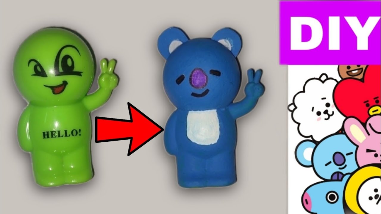 Turning ramdom alien pencil sharpener to KOYA pencil sharpener!!!💙#diy ...