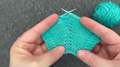 How to make a purl stitch m1p, m1pL, m1pR