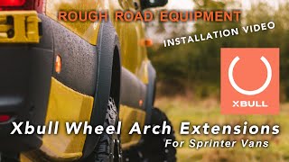 Ultimate Offroad Upgrade for Your Sprinter Van: Boost Capability with Fender Flares for Larger Tires