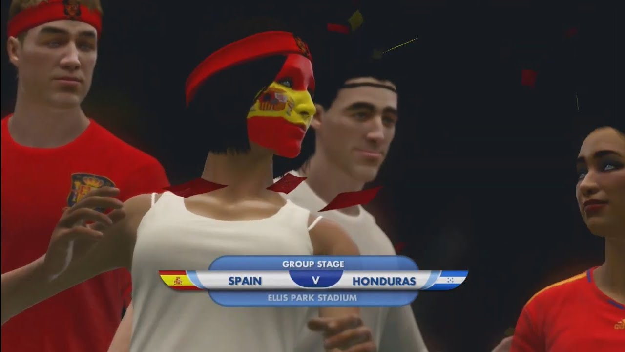 2010 FIFA World Cup Match 32 - Spain v Honduras Gameplay PlayStation 3 (PS3)