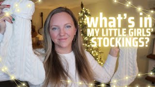 WHATS IN MY LITTLE GIRLS STOCKINGS? || 6 YEAR OLD AND TODDLER
