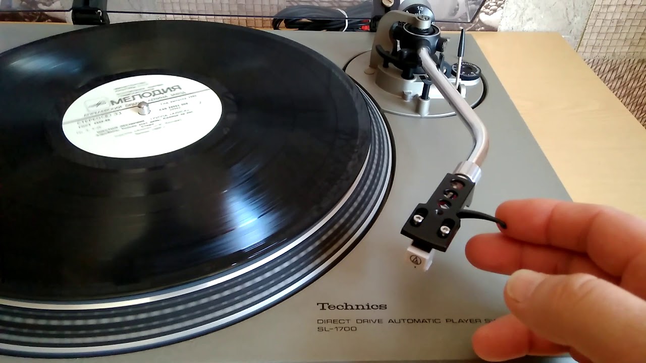 Technics SL-1700. Демонстрация работоспособности.