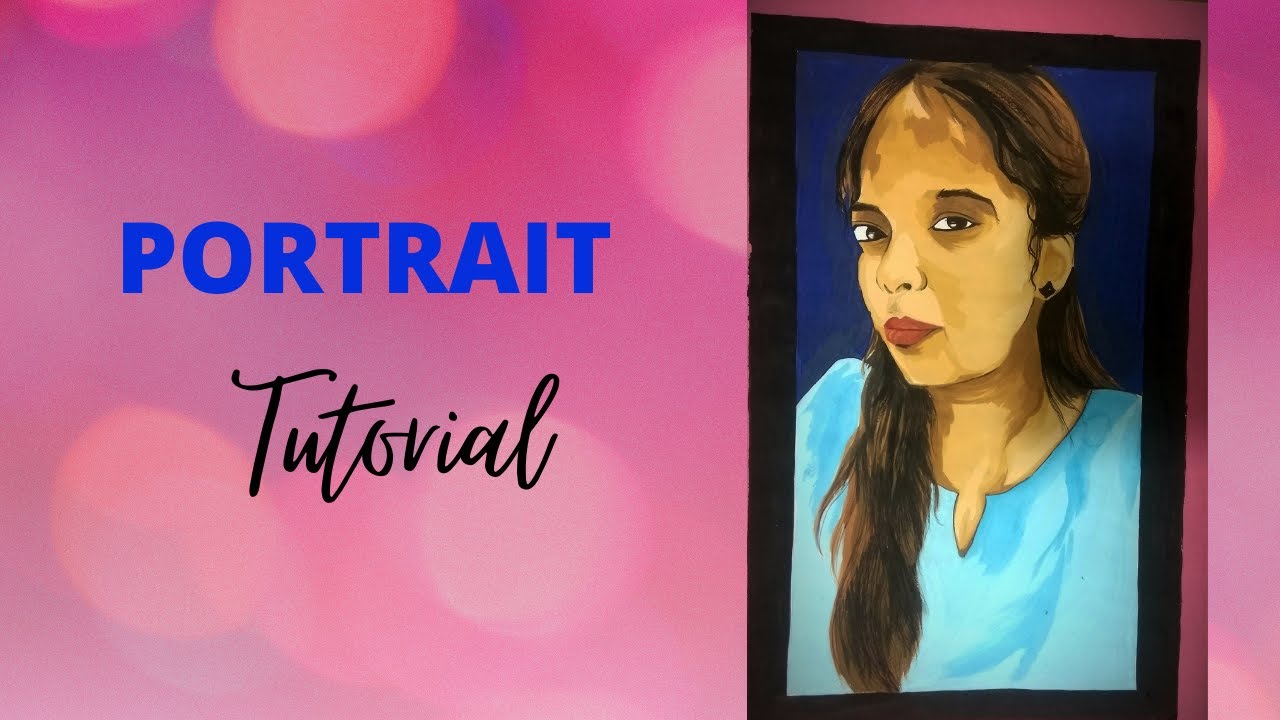 how to draw | girl drawing | potrait | tutorial - YouTube