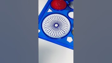 😍🔥"Spirograph:Known for creativitybe"😍🔥 #spirograph #relaxart #mandalaart