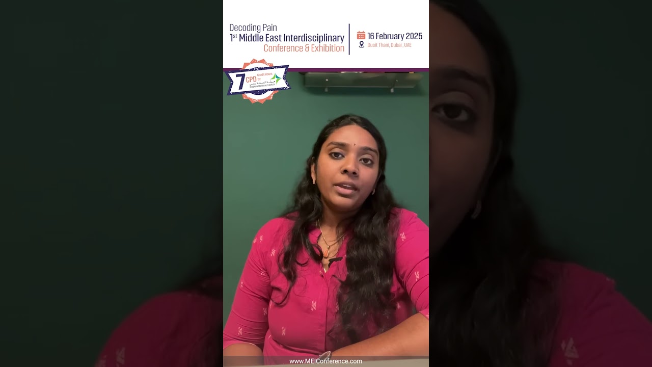 Discover the future of pain management with Dr. Janani Moorthy at 