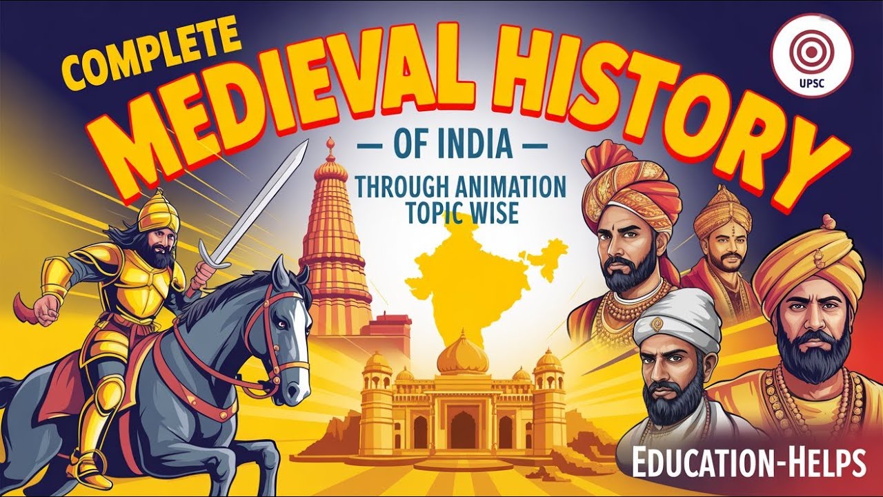 MEDIEVAL HISTORY | L - 15 : THE AFGAN - SHER SHAH SURI