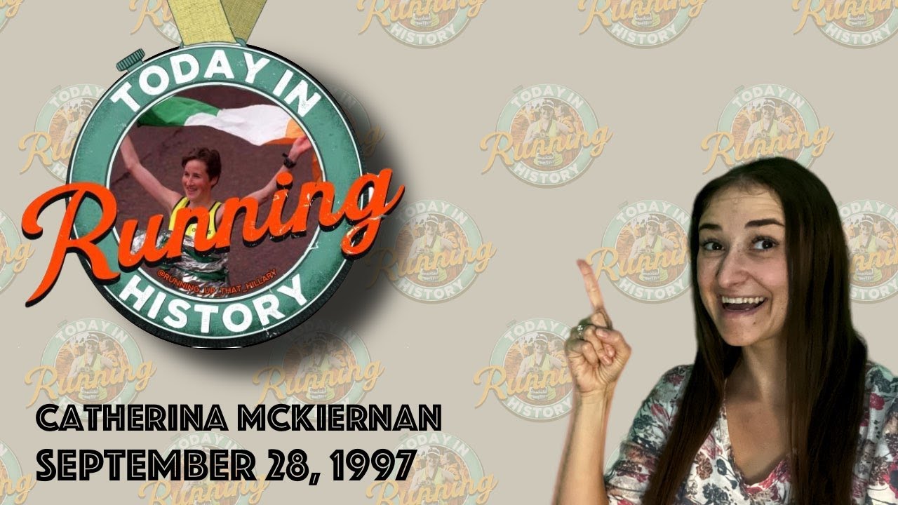 September 28, 1997 - Catherina McKiernan wins Berlin Marathon