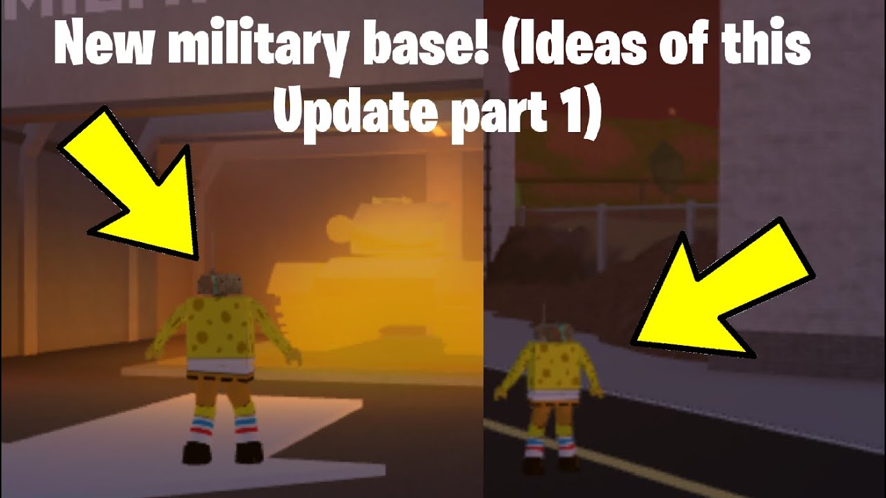 The New Roblox Jailbreak Secret Military Base Idea Of The New Jailbreak Update - roblox jailbreak update ideas