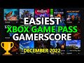 Easiest Xbox Game Pass Games for Gamerscore &amp; Achievements - Updated for December 2022