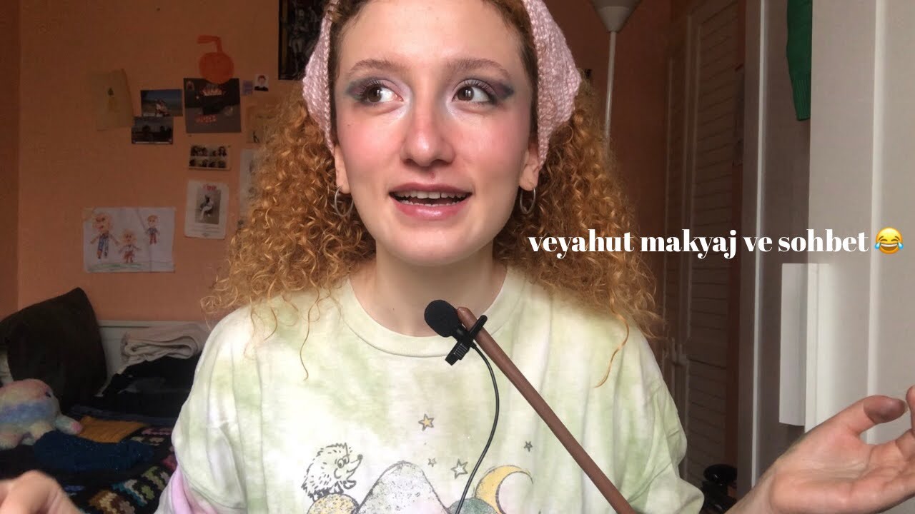 türkçe asmr | soyut dışavurumcu bir makyajın anatomisi 🫦