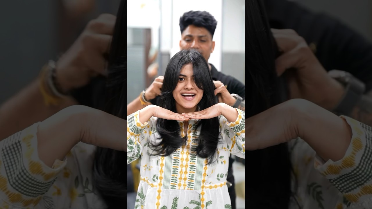 Miku hair cut trends 💇🏼&zwj;♀️✨ (koriyan cut ) #hairbysanjeev  @SuyashVlogs @suyashfashion3847 &hearts;️