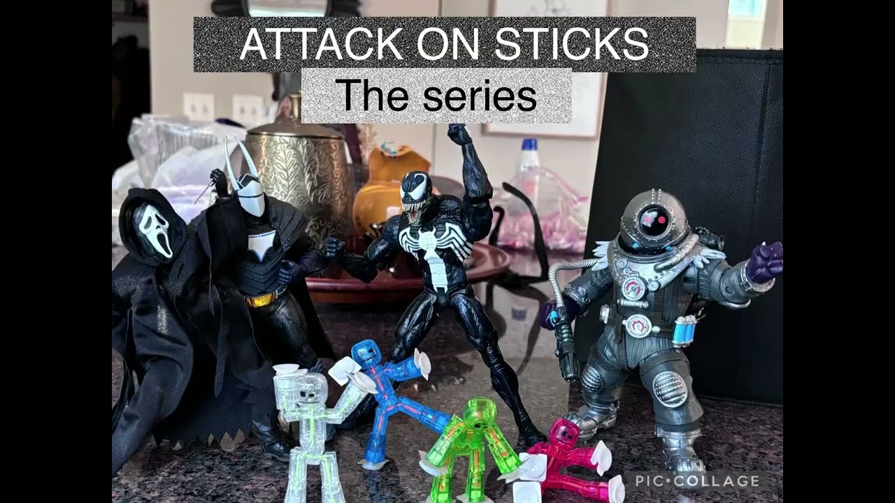 Attack on sticks || Episode 1 || STOP MOTION || 