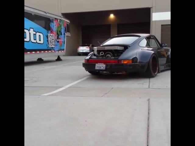 Antilag On Bisimoto Built Twin Turbo Rwb Porsche 911 Youtube