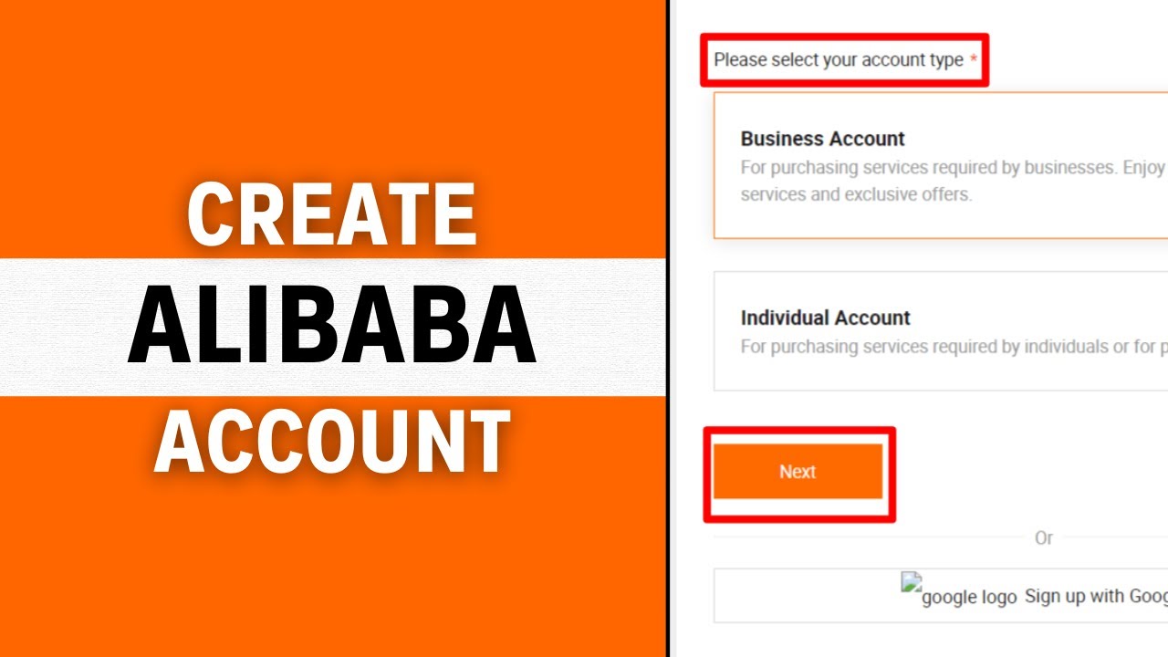 How To Create Alibaba Account - Latest Guide