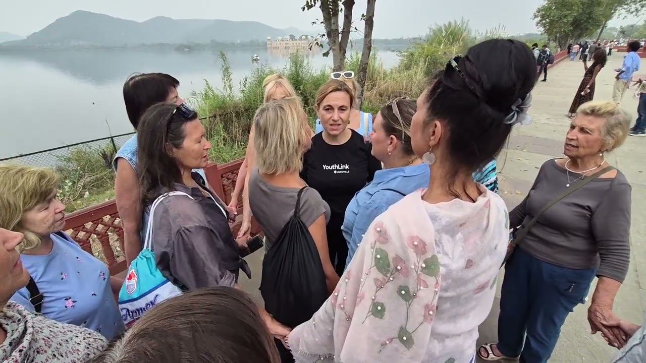 Звёздный Призыв у Дворца на озере г.Джайпур, Индия. 19.01, Мир Универсологии