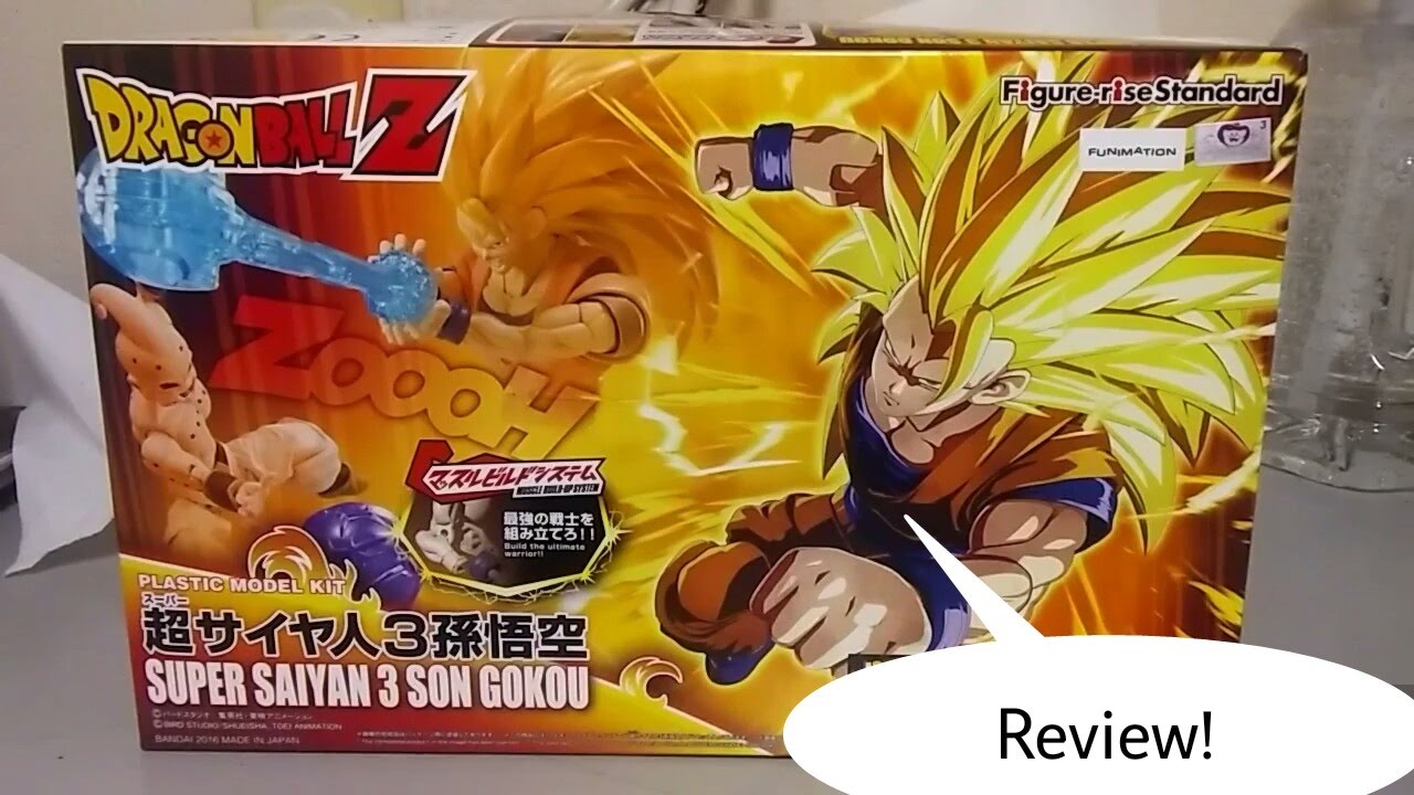 Dragon Ball Z Figure-rise Standard Super Saiyan 3 Goku Model Kit