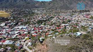 Nacozari de García, Sonora desde el aire.
