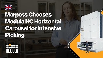 Marposs Chooses Modula HC Horizontal Carousel for Intensive Picking