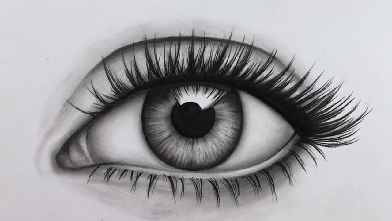 Simple Drawing Eyes ~ How To Draw Simple Eyes | Bodegawasues