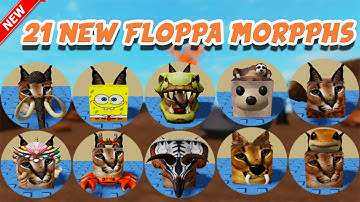 UPDATE - Find The Floppa Morphs - *ALL 21 NEW BADGES* - ROBLOX