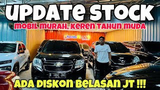 UPDATE NEW STOCK MOBIL MURAH !!! KEREN TAHUN MUDA DISKON BELASAN JUTA RUPIAH !!!